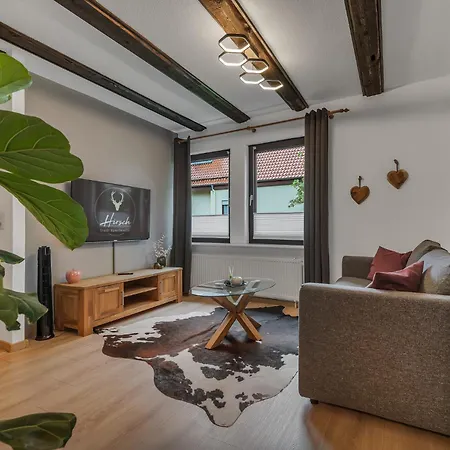 아파트 Hirsch Stadt Apartment 6 - Balkon Mit Flussblick - Parkplatz *