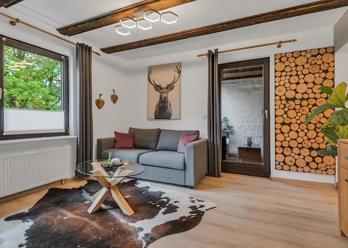 アパート Hirsch Stadt 6 - Balkon Mit Flussblick - Parkplatz *
